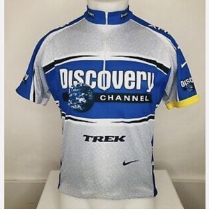 NWT Nike Vintage Discovery Channel Team Cycling Jersey | Trek | Armstrong sz LG